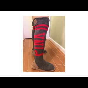 ‼️ Victoria Secret PINK sweater boots